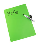 Magic Whiteboard Letter-sized 20 Sheets GREEN (8.25” x 11.75”) Portable (MW1222)