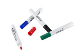 Magic Whiteboard Dry Erase Markers | BLACK BLUE GREEN RED | Low-Odor | Non-Toxic (MW5204)