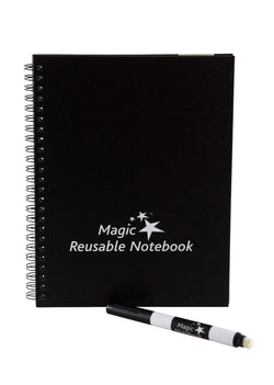 Magic Whiteboard SMALL Magic Notebook (6” x 8.25”) Portable Dry-Erase Surface  (MW1450)