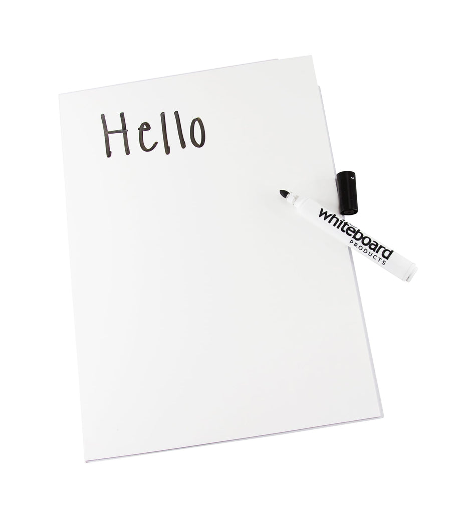 Magic Whiteboard Dry Erase Whiteboard Sheets GRIDDED 3'x4' 25 WHITE  Perforated Sheets (MW2125)