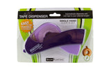 Baumgartens Handheld Tape Dispenser PURPLE Includes 1 Roll of Tape (20314)