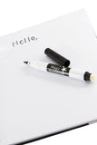 Magic Whiteboard SMALL Magic Notebook (6” x 8.25”) Portable Dry-Erase Surface  (MW1450)