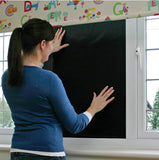 Magic BLACKOUT BLIND Tinted Privacy Film (50 Sq. Ft.) Light Blocking Window Tint (MW4110)