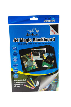 Magic Blackboard Letter-sized 20 Sheets BLACK (8.25” x 11.75”) (MW1224)