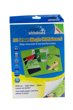 Magic Whiteboard Letter-sized 20 Sheets GREEN (8.25” x 11.75”) Portable (MW1222)